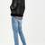 Men's genuine lambskin leather jacket leather motorcycle biker racer style jacket-cl-m169