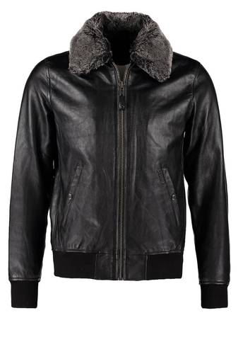 Men's genuine lambskin leather jacket leather motorcycle biker racer style jacket-cl-m169