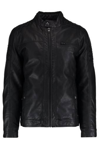 men's genuine lambskin leather biker jacket classic moto zip style modern ultimate