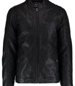 Men's genuine lambskin leather jacket leather motorcycle biker racer style jacket-cl-m171