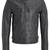 Men's genuine lambskin leather jacket leather motorcycle biker racer style jacket-cl-m172