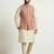 Gold banarasi dupion premium designer festive wear kurta pyjama with jacket set