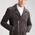 Men's genuine lambskin leather jacket leather motorcycle biker racer style jacket-cl-m175