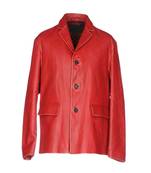 Men's genuine lambskin leather jacket leather motorcycle biker racer style jacket-cl-m185