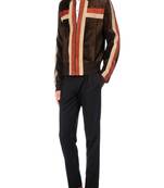 Men's genuine lambskin leather jacket leather motorcycle biker racer style jacket-cl-m186