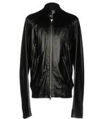 Men's genuine lambskin leather jacket leather motorcycle biker racer style jacket-cl-m190