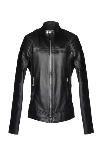 men's genuine lambskin leather biker jacket classic moto zip style stylish deluxe