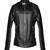 Men's genuine lambskin leather jacket leather motorcycle biker racer style jacket-cl-m192