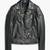 Men's genuine lambskin leather jacket leather motorcycle biker racer style jacket-cl-m196