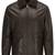 Men's black genuine lambskin leather motorcycle jacket slim fit designer men biker jacket-l198