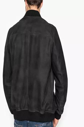 men's genuine lambskin leather biker jacket classic moto zip style stylish unique