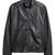 Men's genuine lambskin leather jacket leather motorcycle biker racer style jacket-cl-m200