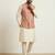 Gold banarasi dupion premium designer festive wear kurta pyjama with jacket set