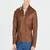 Men's genuine lambskin leather jacket leather motorcycle biker racer style jacket-cl-m207