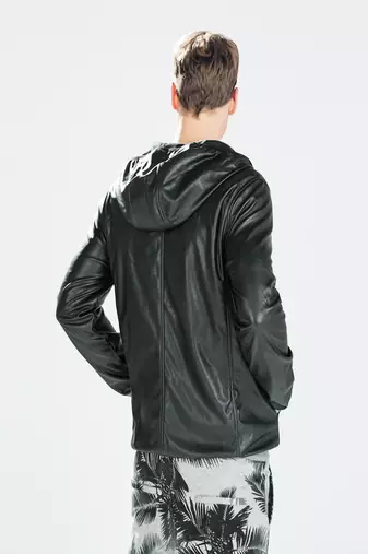 men's genuine lambskin leather biker jacket classic moto zip style stylish fine