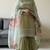 green floral organza gharara set