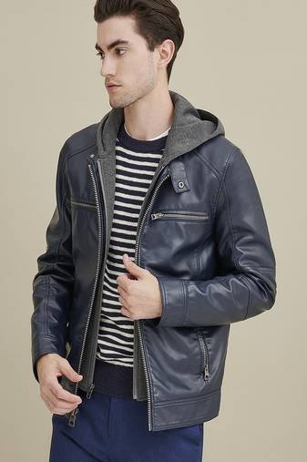 men's genuine lambskin leather biker jacket classic moto zip style stylish ultimate