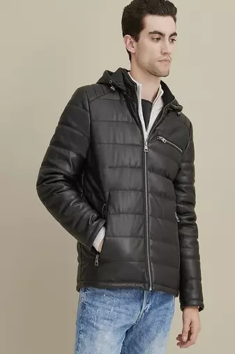 men's genuine lambskin leather biker jacket classic moto zip style authentic exclusive