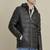 Men's genuine lambskin leather jacket leather motorcycle biker racer style jacket-cl-m214