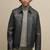 Men's genuine lambskin leather jacket leather motorcycle biker racer style jacket-cl-m215