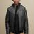 Men's genuine lambskin leather jacket leather motorcycle biker racer style jacket-cl-m216