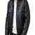 Men's genuine lambskin leather jacket leather motorcycle biker racer style jacket-cl-m218