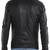 Men's genuine lambskin leather jacket leather motorcycle biker racer style jacket-cl-m226