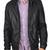 Men's genuine lambskin leather jacket leather motorcycle biker racer style jacket-cl-m227