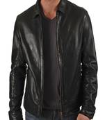 Men's genuine lambskin leather jacket leather motorcycle men's slim fit leather jacket-cl-m231