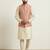 Gold banarasi dupion premium designer festive wear kurta pyjama with jacket set