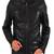 Men's genuine lambskin leather jacket leather moto men's slim fit leather jacket-cl-m234