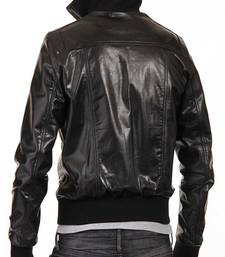 Men's genuine lambskin leather jacket leather bomber style  men's leather jacket-cl-m235