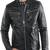 Men's genuine lambskin leather jacket leather moto men's slim fit leather jacket-cl-m236