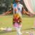 Multi cotton digital print premium designer festive wear kurta trouser set