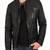 Men's genuine lambskin leather jacket leather moto men's slim fit leather jacket-cl-m238