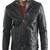 Men's genuine lambskin leather jacket leather moto men's slim fit leather jacket-cl-m241