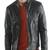Men's genuine lambskin leather jacket leather moto men's slim fit leather jacket-cl-m241