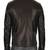 Men's genuine lambskin leather jacket leather moto men's slim fit leather jacket-cl-m243