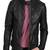 Men's genuine lambskin leather jacket leather moto men's slim fit leather jacket-cl-m245