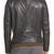 Men's genuine lambskin leather jacket leather moto men's slim fit leather jacket-cl-m248