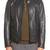Men's genuine lambskin leather jacket leather moto men's slim fit leather jacket-cl-m248