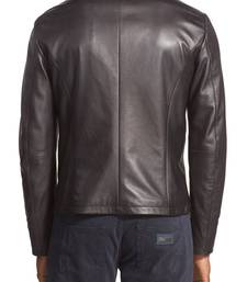 Men's genuine lambskin leather jacket leather moto men's slim fit leather jacket-cl-m250