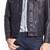 Men's genuine lambskin leather jacket leather moto men's slim fit leather jacket-cl-m253
