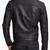 Men's genuine lambskin leather jacket leather moto men's slim fit leather jacket-cl-m258