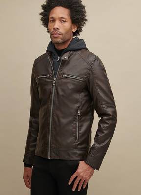 men's black lambskin leather jacket classic zip up style premium advanced 2