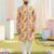 Multi cotton digital print premium designer festive wear kurta trouser set