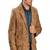 Men's leather blazer coat soft genuine lambskin real leather jacket coat brown cl-m269