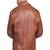 Men's leather blazer coat soft genuine lambskin real leather jacket coat brown cl-m270