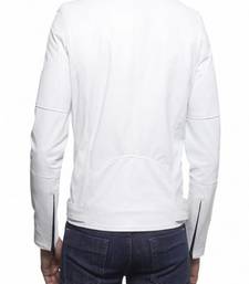 Men's genuine lambskin leather jacket leather moto men's slim fit leather jacket-cl-m277