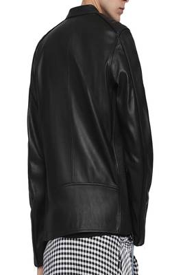 men's genuine lambskin leather biker jacket classic zip up style premium exclusive 2